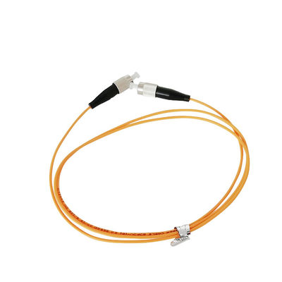 Fc / Upc 연결기 광섬유 패치 코드와 SM MM 3.0 밀리미터 PVC
