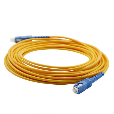 G657a1 G652d SC APC UPC 단순한 광 섬유용 패치 코드 단일모드