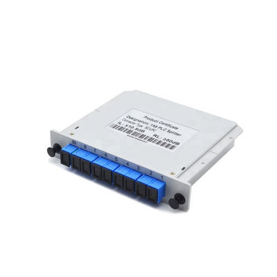 카세트형 SC / UPC는 수동적 1x8 Plc 분배기를 청색화합니다